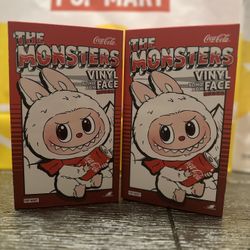 Labubu The Monsters Coca Cola Dolls Authentic
