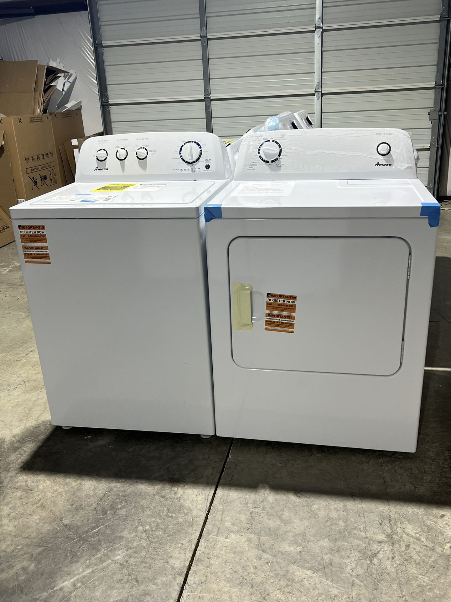 Amana Washer And Dryer Set