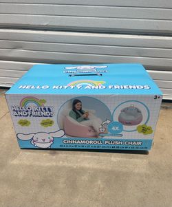 Hello kitty plush chair