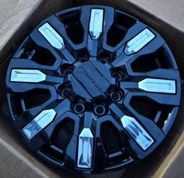 2026 GMC DENALI 2500 RIMS OEM NEW......( 
8 LUG
 )