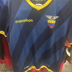 Vintage Ecuador Marathon jersey Rare Original Size Large