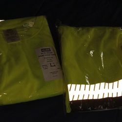 Lot Of 2 Factory Sealed Size 3xl Brand New Reflector Designed Uline Osha Approved T-shirt Deal