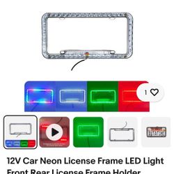 Led Front License Plate 