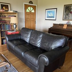 Leather Couch 