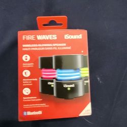 iSound Fire Waves Bluetooth Speaker