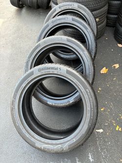 Set of 4 Continental ProContact GX Tires 245/45/19