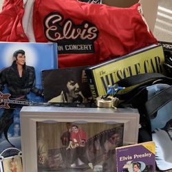 Elvis Memorabilia . Sold As A Lot.    I’m Off The 303 In Surprise.