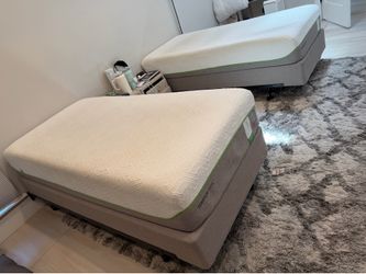 2 twin xl tempur-pedic breeze mattresses