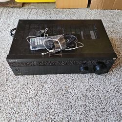 Sony Stereo Receiver With Remote