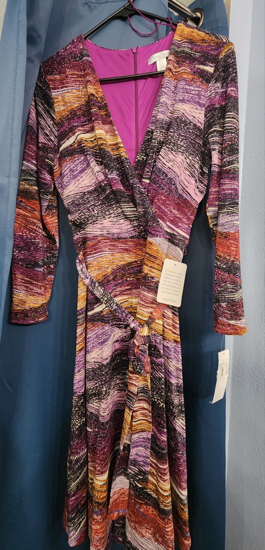 Nordstrom Multi Fall Color Dress