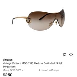 Versace Sunglasses 
