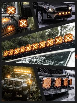 X-Series | 4-inch LED Pod Light X-Line DRL Driving Beam