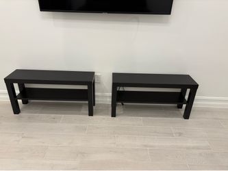 Black Display Tables