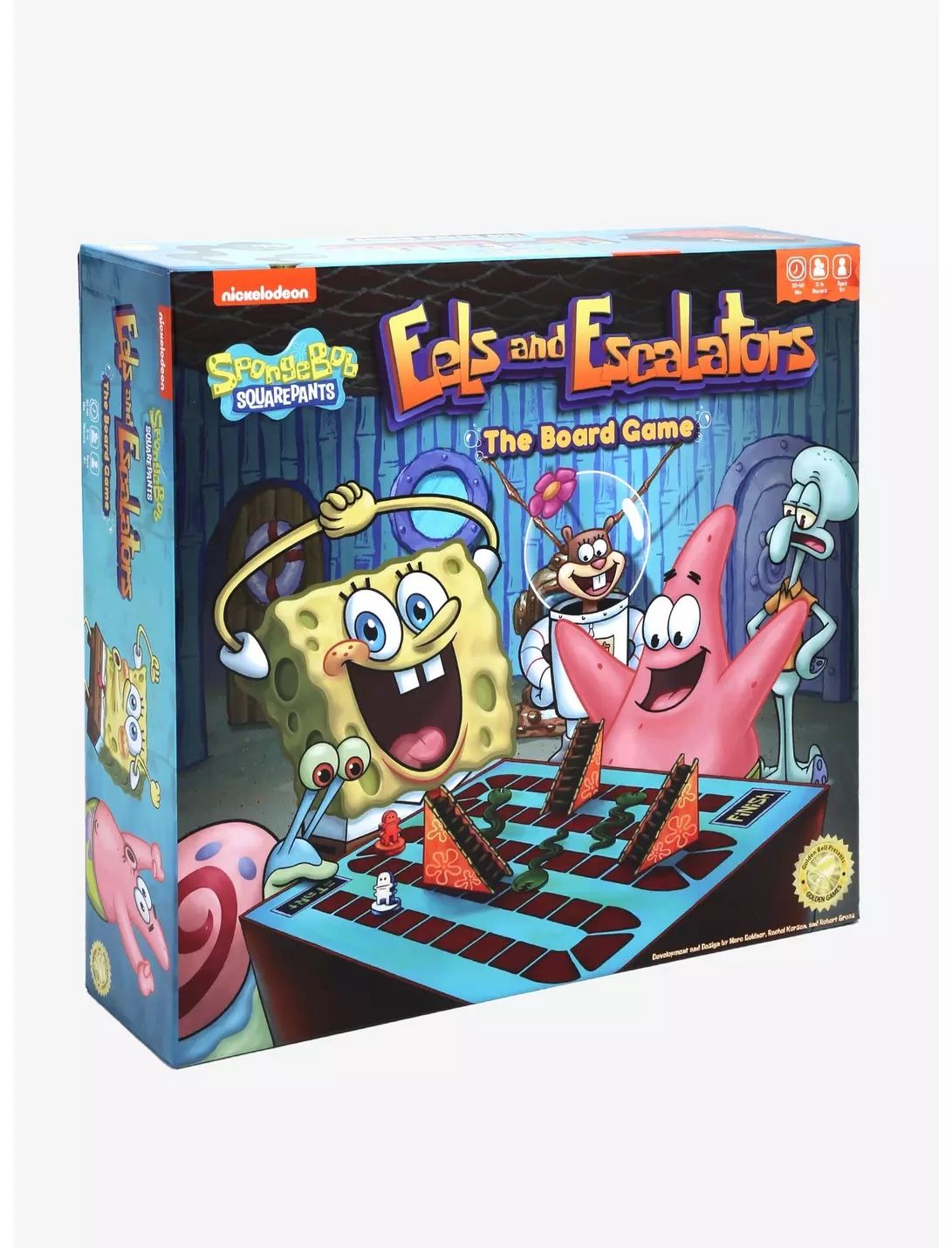 SPONGEBOB EELS AND ESCALATORS THE BOARD GAME