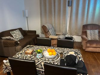 2 seat Couch  and recliners