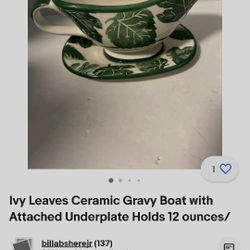 Vintage Gravy Boat 