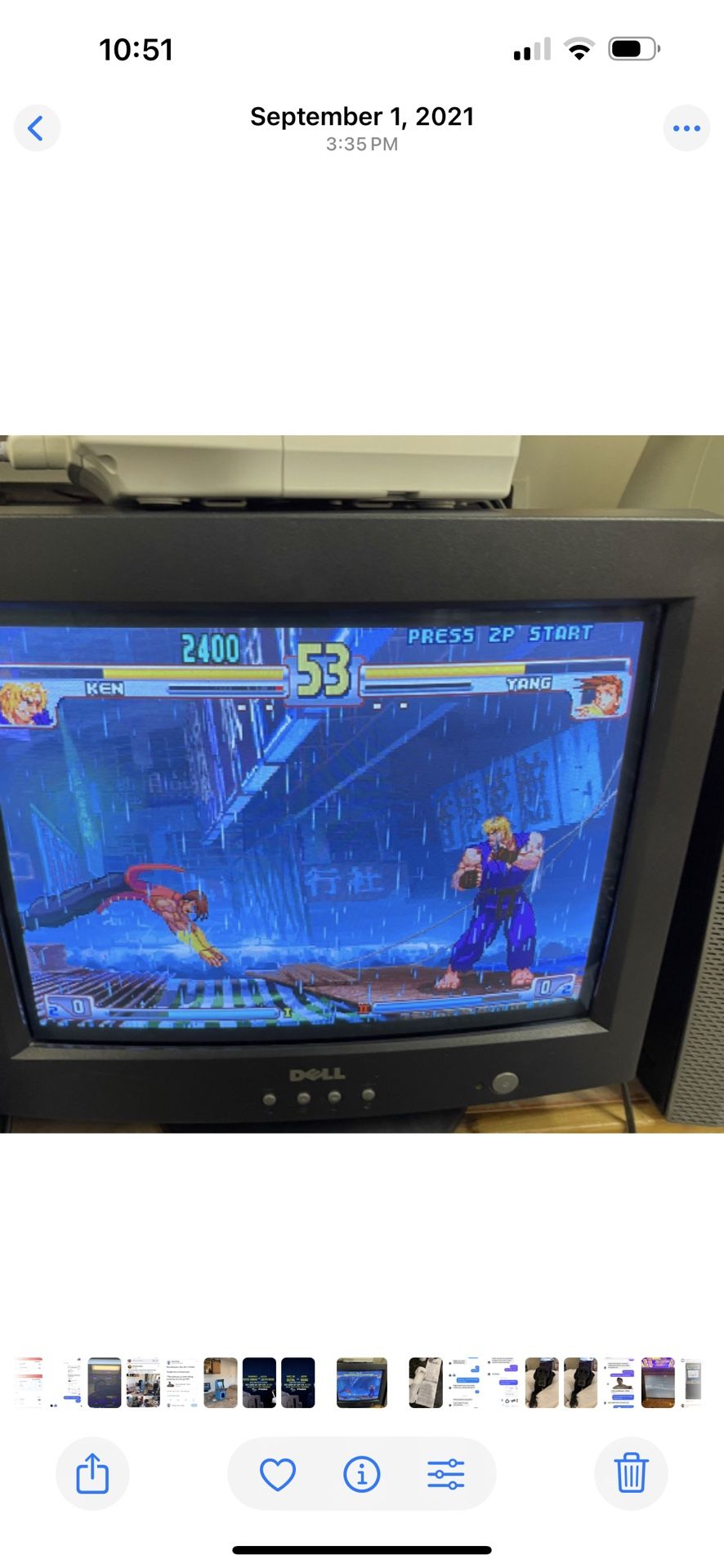 Dell E773s CRT VGA Retro Gaming Monitor Computer TV