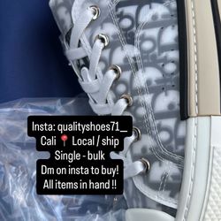 Dior B23 Low top Shoes 