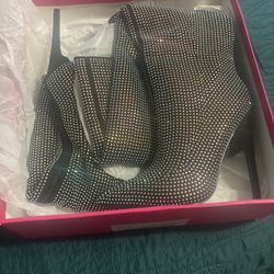 Thigh High Charmed Stiletto Boots 