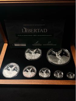 2022 Libertad Set Box & COA
