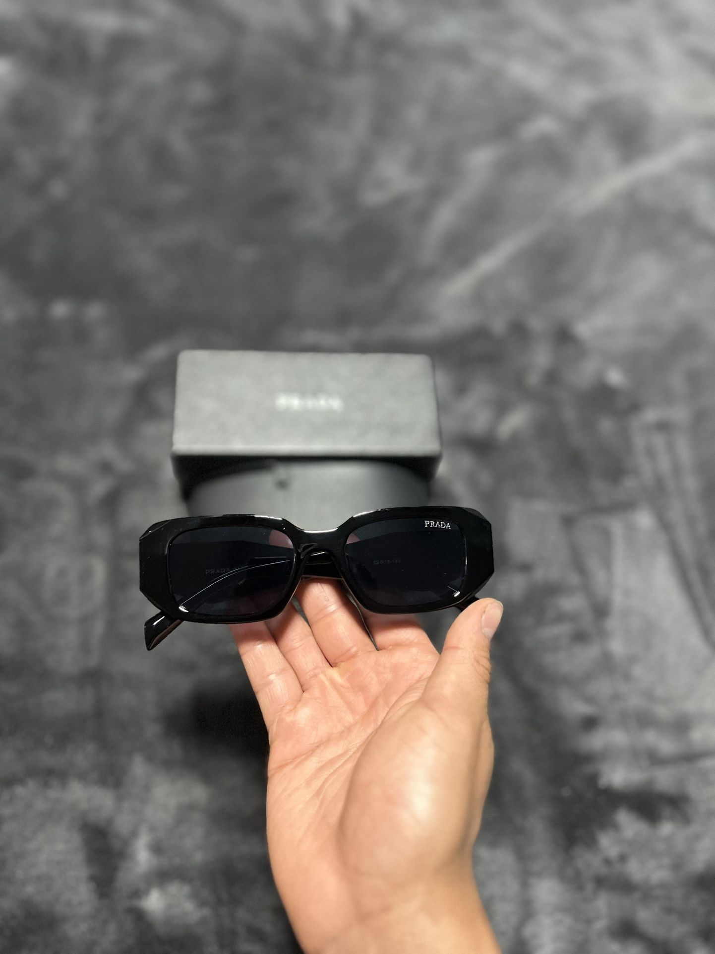 Black prada glasses