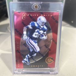 1997 Emmitt Smith Pinnacle Certified Red🔥