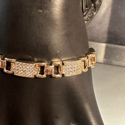 gold plated tarnish free none fade bracelet