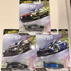 Hot Wheels Premium Aero Styles
