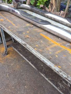 Running boards for pick up truck.