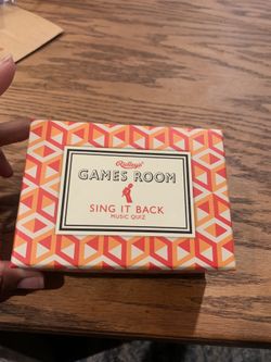 Ridleys Sing It Back Music Quiz 