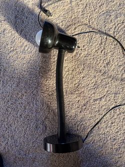 Black Adjustable Lamp