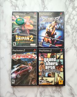 GTA, Need for speed and more PS2 games READ DESCRIPTION