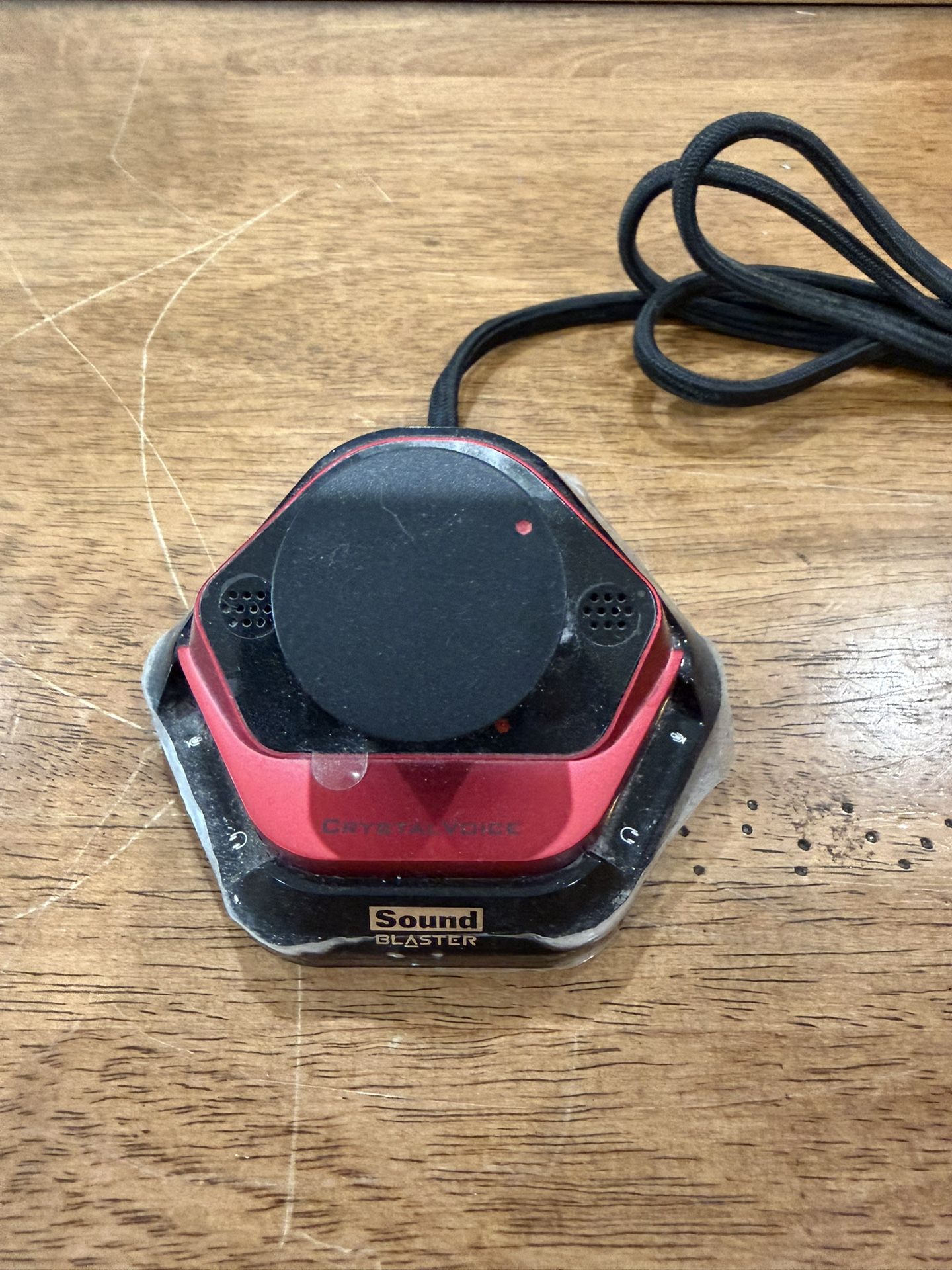 Creative Labs Sound Blaster Audio Control Controller SB1520 Red/Black