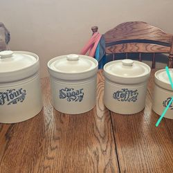 Pfaltzgraff Yorktowne Set Of 3 Canisters