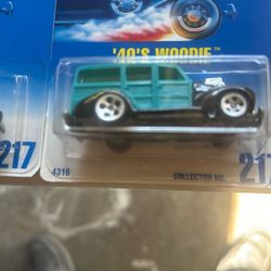Collectibles 40 Woodie From Hot Wheels