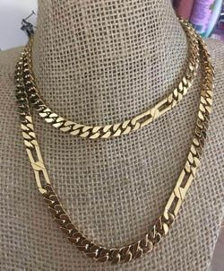 Cadena Gold Filled Marca Monet Joyería Antigua 