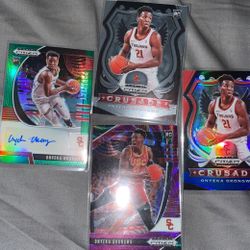 Onyeka Okongwu Signed Card/ Lot