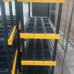 Heavy duty Plastic Shelving 