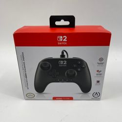 New PowerA Advantage Wired Controller Black NSGP0523-01V For Switch 2