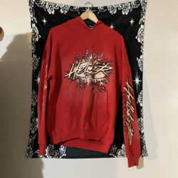 Hellstar Records Hoodie Size Large