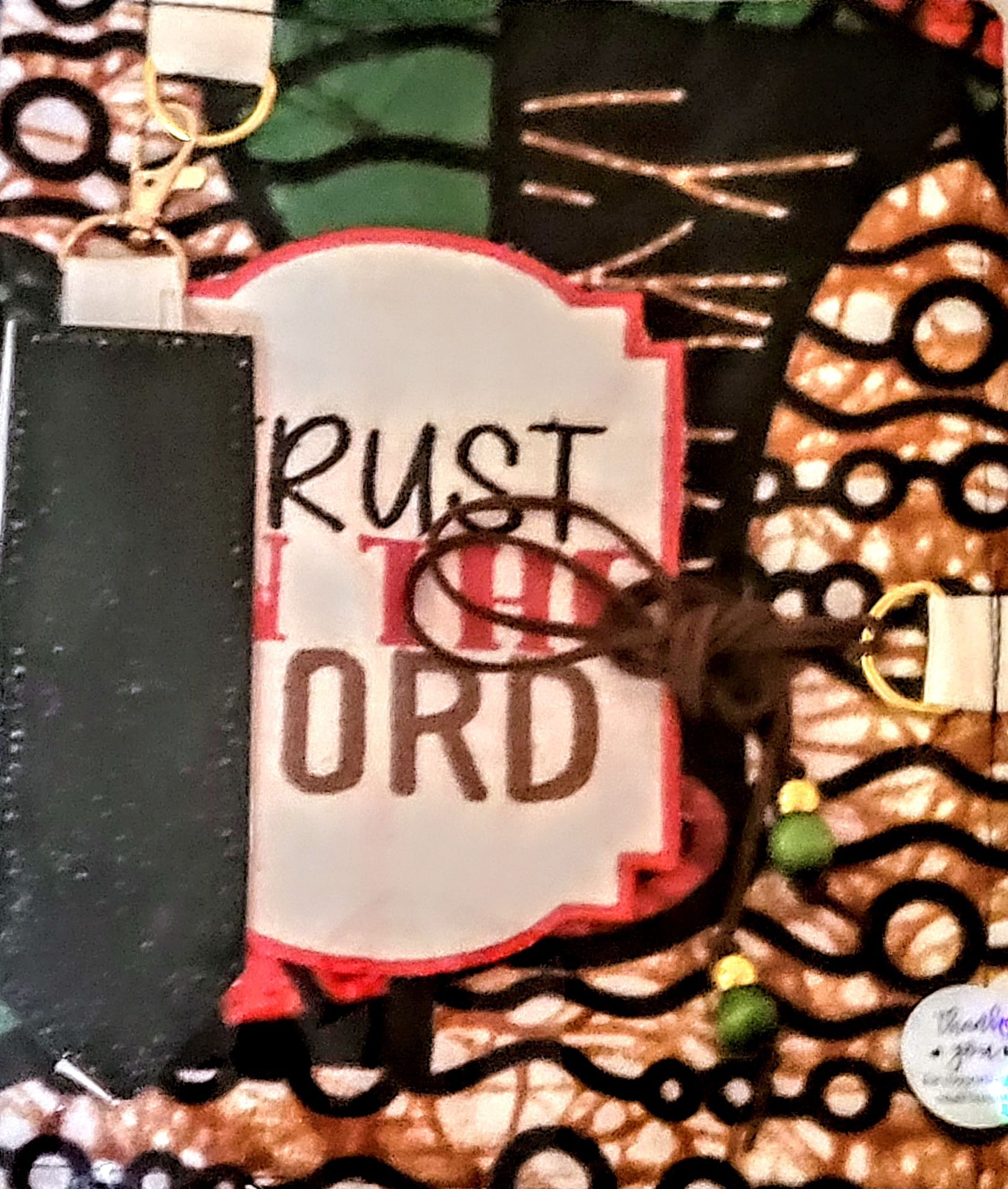 Trust In The Lord Bible Cover