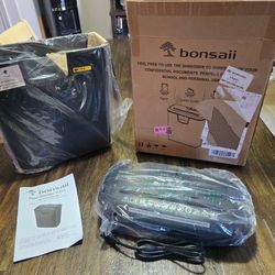 Brand New Bonsaii Paper Shredder/Credit Card/CD Shredder