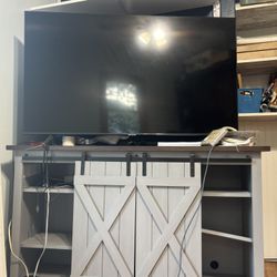 55” TV and TV Stand