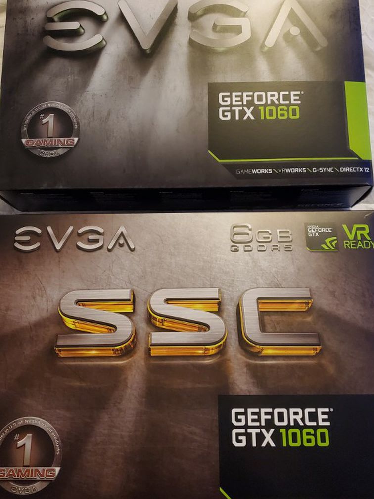 2x EVGA 1060 GeForce GTX Cards