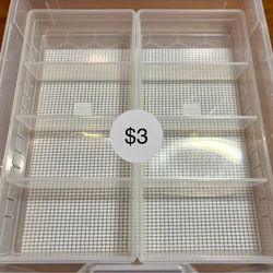 Drawer Organizers w/ Adjustable Dividers