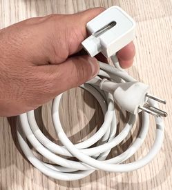 Apple MacBook Computer Laptop AC Plug Adapter Power Cord Charger 2 Prong