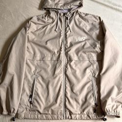 Tan New Balance Windbreaker 