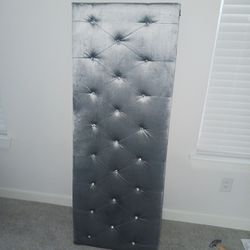 Silver Bed Frame