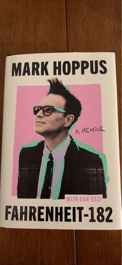 Fahrenheit-182 by Mark Hoppus Hardcover Memoir