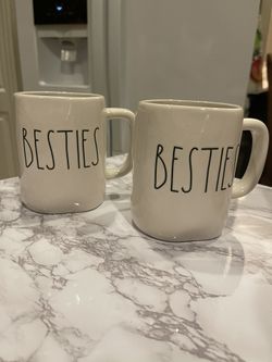 Rae Dunn Besties Mug Set Of Two Porch Pickup Waterford Lakes/Alafaya